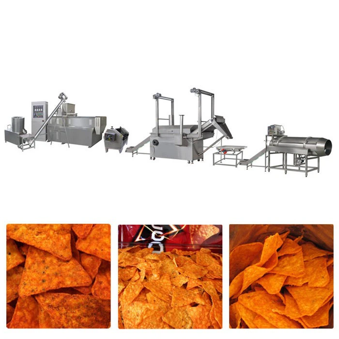 corn chips extruder machine