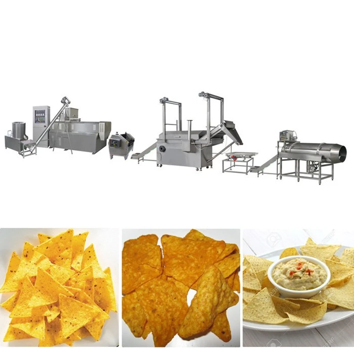 Automatic Fried Tortilla Snack Production