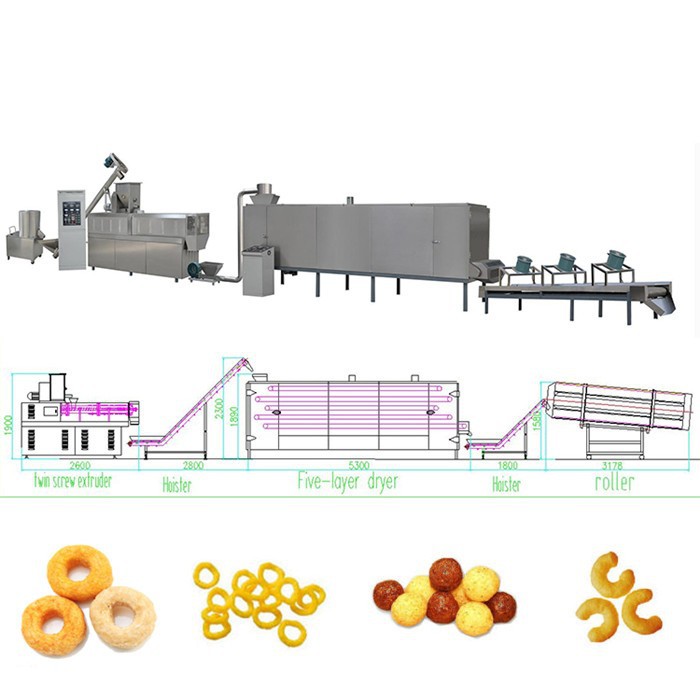 Cheese Puffed Machinery
