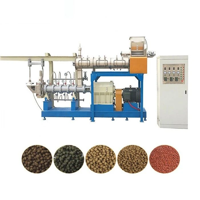 Twin Screw Floating Fish Feed Machine